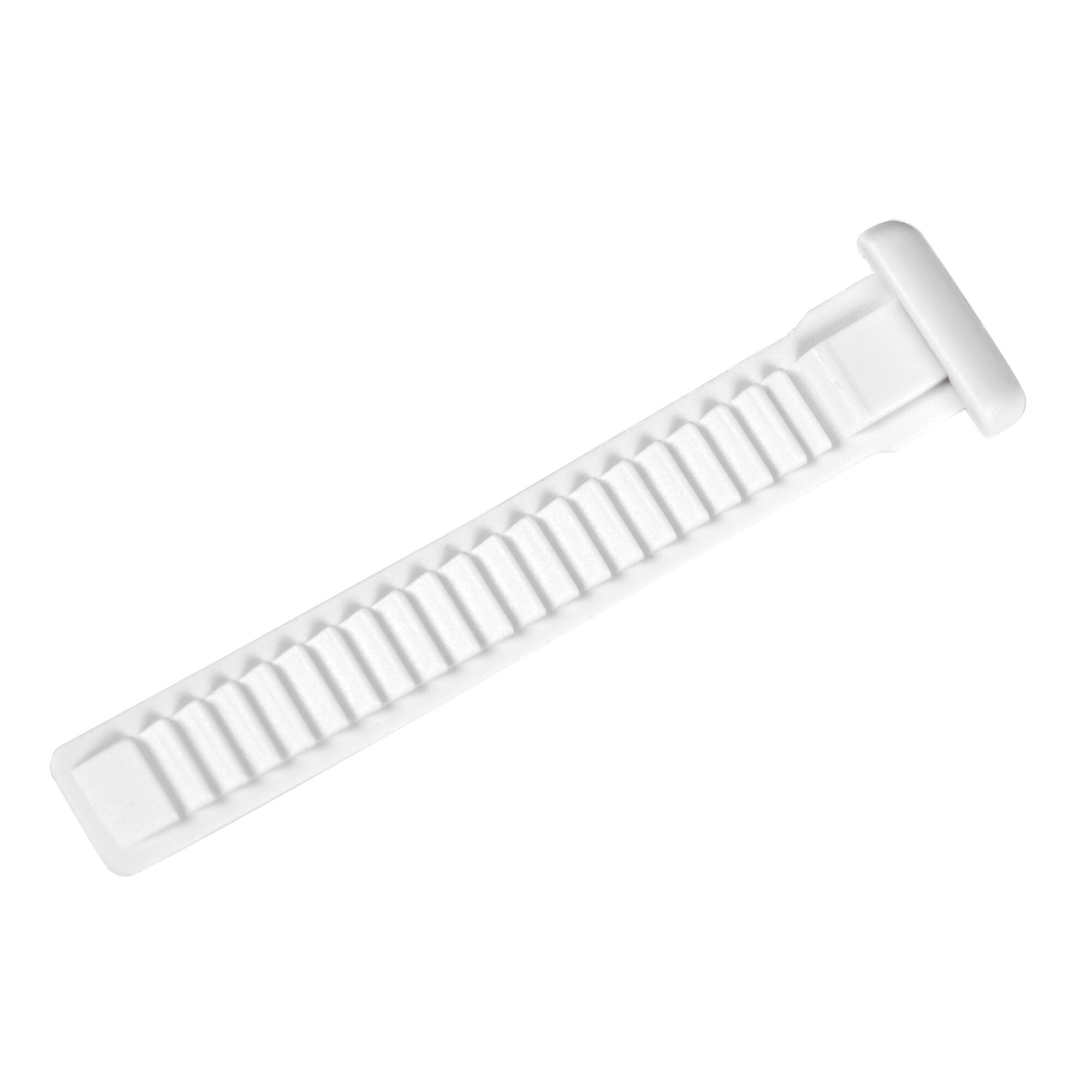 playlife Plastic Strap White fitting Icon Force and Crown Buckle 10cm Powerslide - Inline Skating Replacements