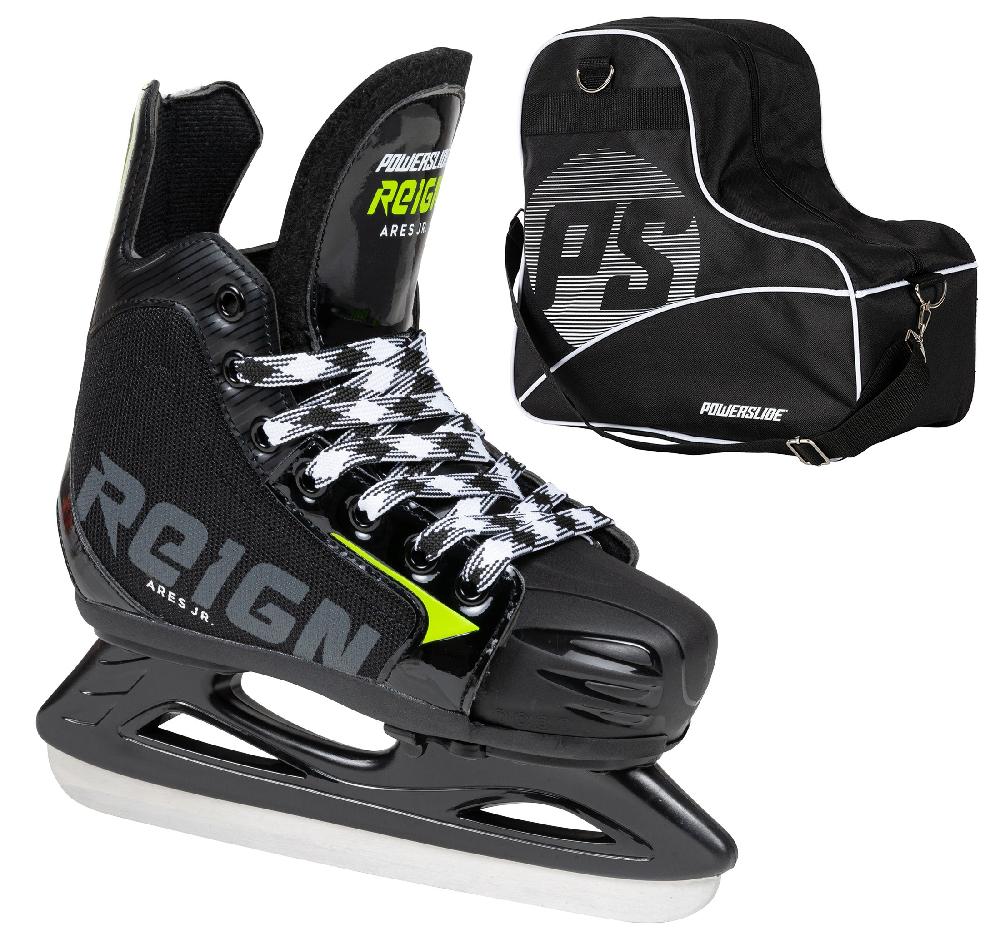 playlife Ares Junior adj. + Ice Skate Bag bundle