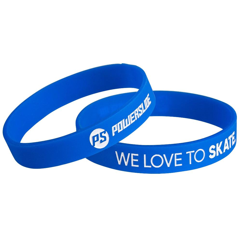 playlife Bracelet "We love to Skate" blue Powerslide