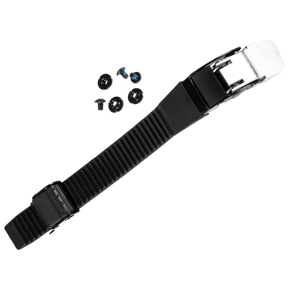 playlife Powerslide Classic Buckle Set complete Silver L / R - 18cm Powerslide - Inline skating Replacements