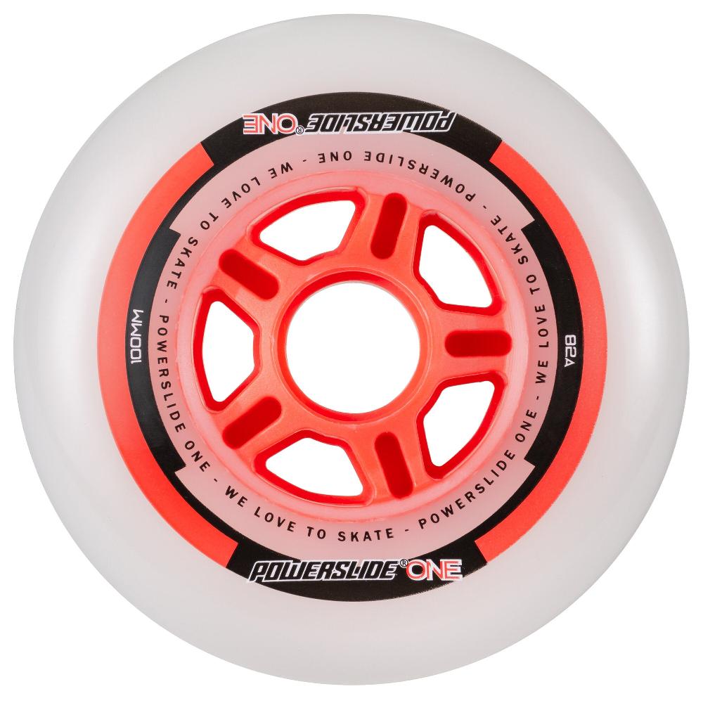 playlife PS ONE 100/82A 4-pack Powerslide - Fitness Inline Skate Wheels