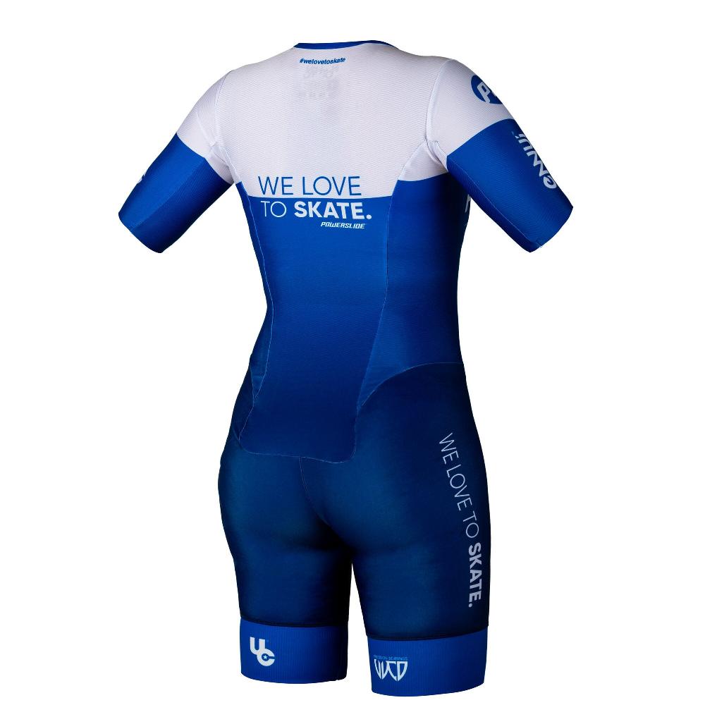 Playlife Racing Suit Jr. Blue Powerslide - Inline Skating Clothing