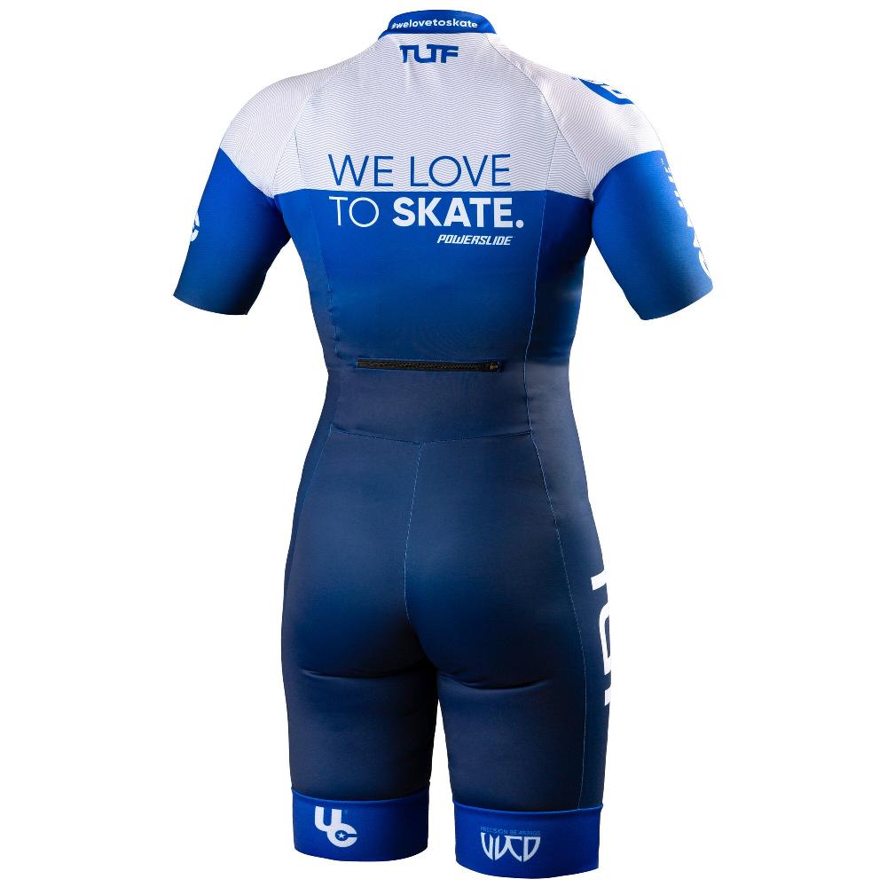 Playlife Racing Suit Team Blue Powerslide - Inline Skating Clothing