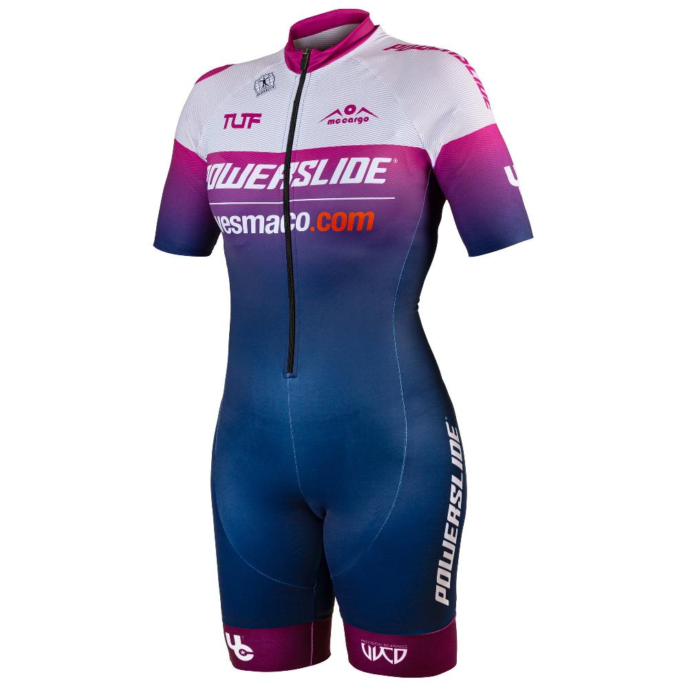 playlife Racing Suit Team Pink Powerslide - Inline Skating Clothing