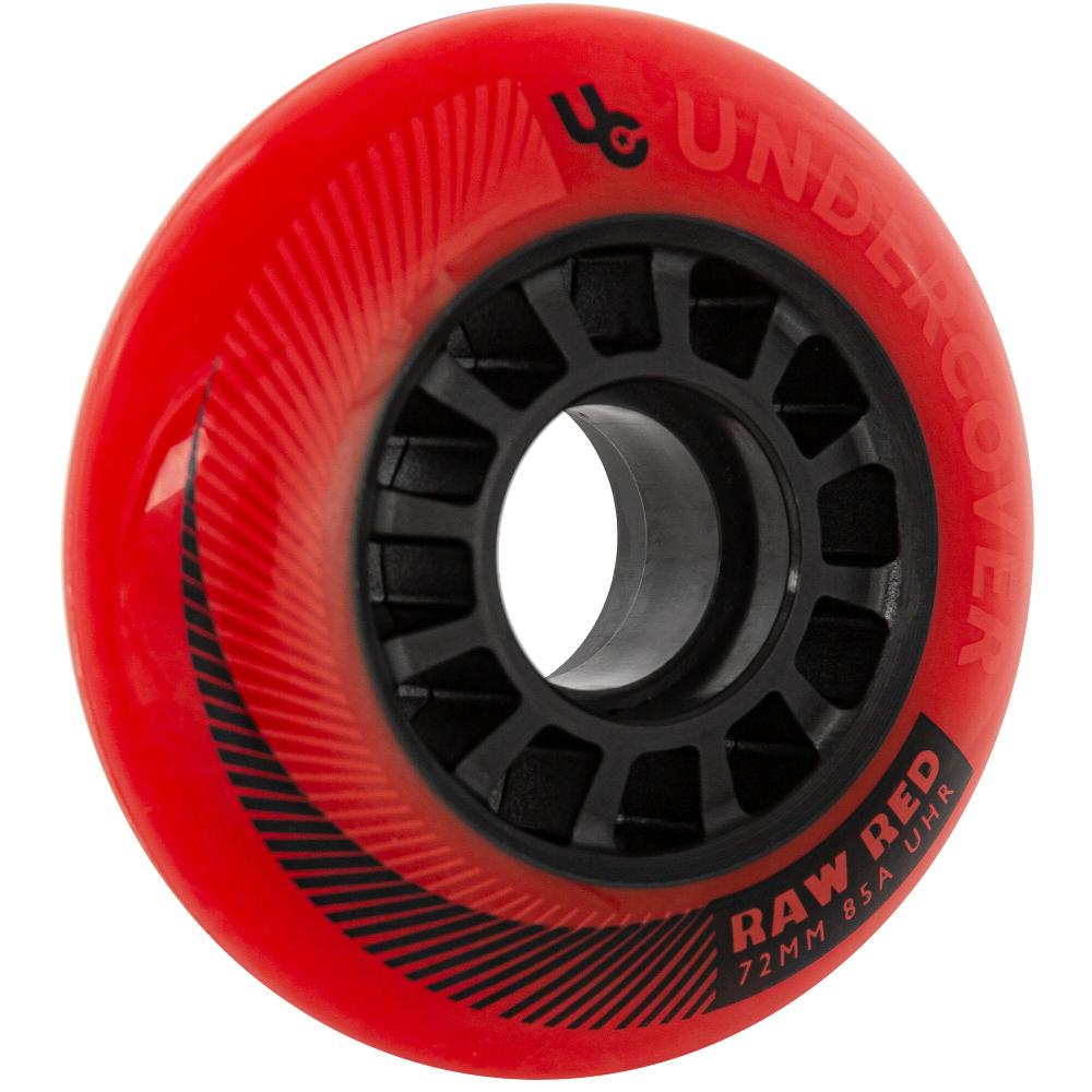 Playlife Raw 72/85A Red 4-pack Undercover - Urban Inline Skate Wheels