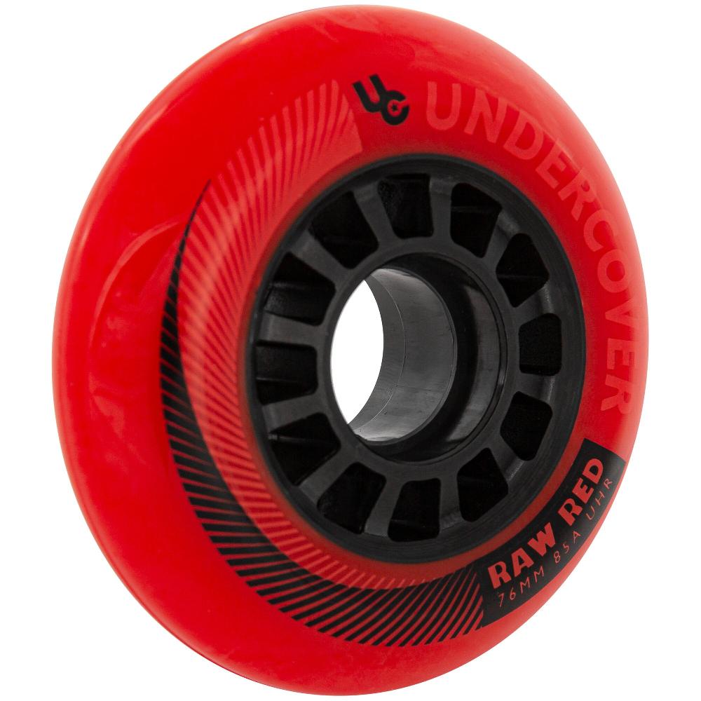 Playlife Raw 76/85A Red 4-pack Undercover - Urban Inline Skate Wheels