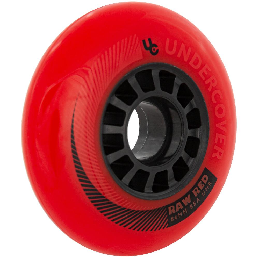 Playlife Raw 84/85A Red 4-pack Undercover - Urban Inline Skate Wheels