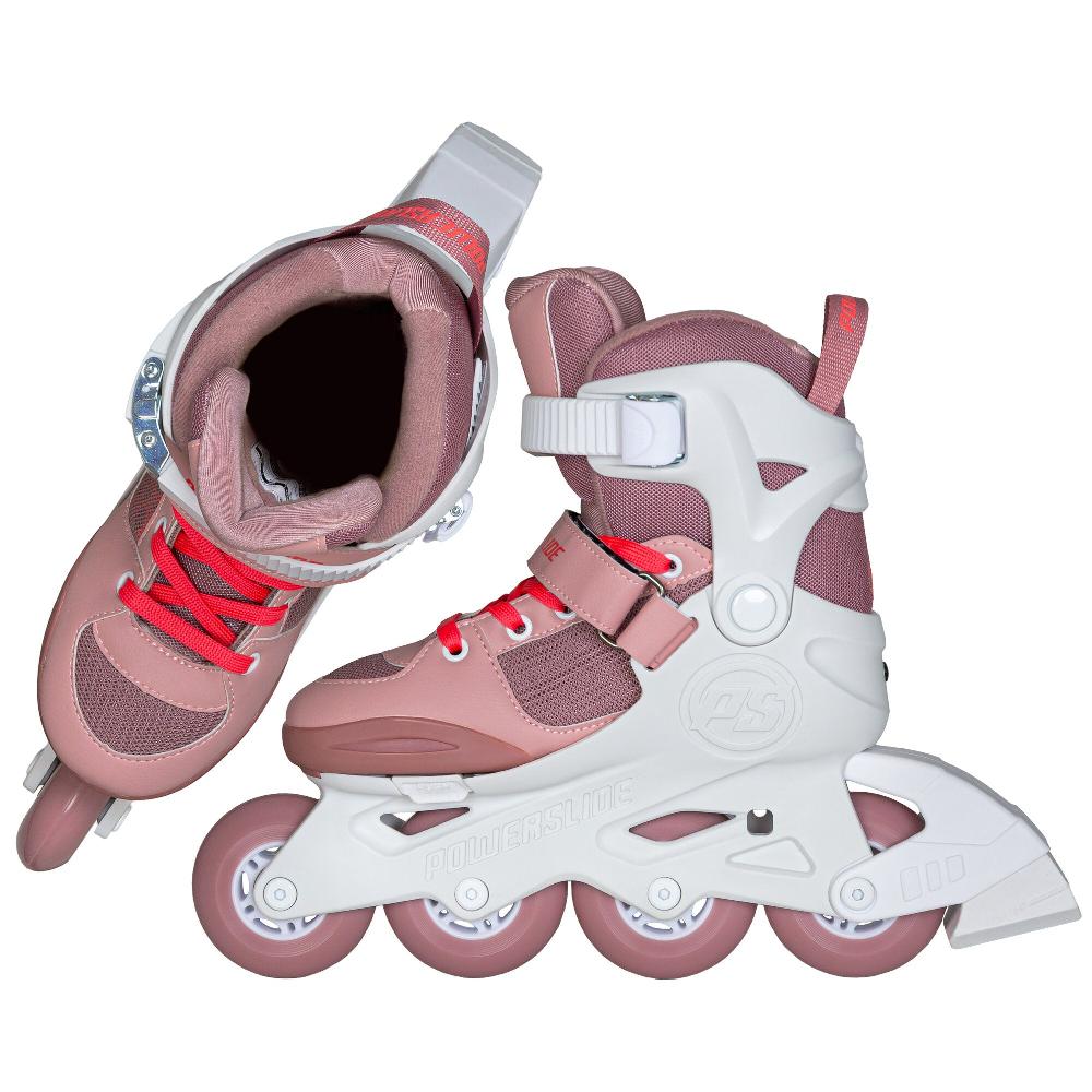 Playlife Rocket Pale Mauve Adj. Powerslide - Fitness Inline Skates