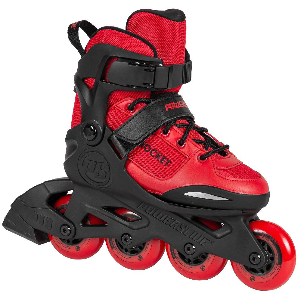 Playlife Rocket Red Adj. Powerslide - Fitness Inline Skates