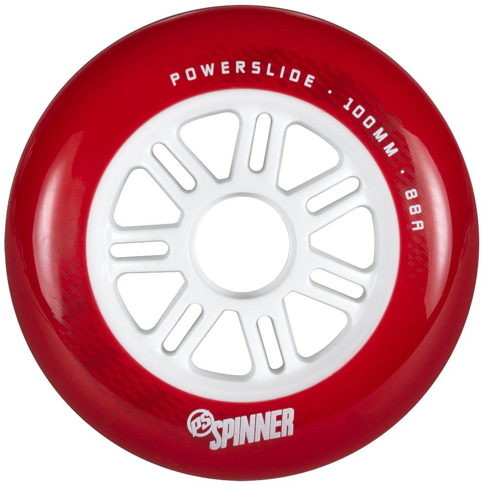 playlife Spinner 100/88A Red 3-pack Powerslide - Urban Inline Skate Wheels