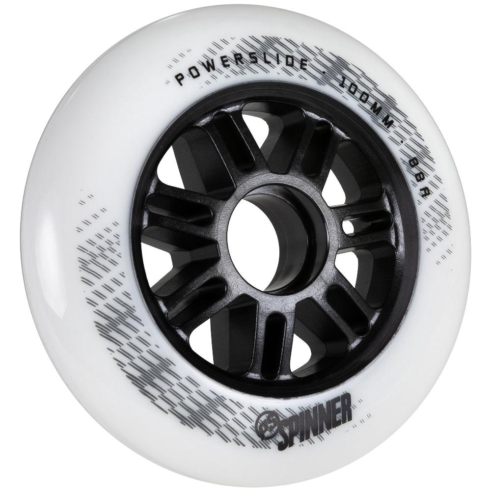 Playlife Spinner 100/88A White 3-pack Powerslide - Urban Inline Skate Wheels