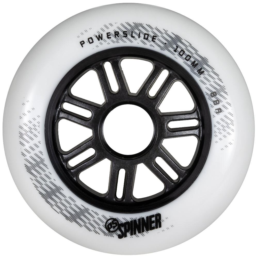 playlife Spinner 100/88A White 3-pack Powerslide - Urban Inline Skate Wheels