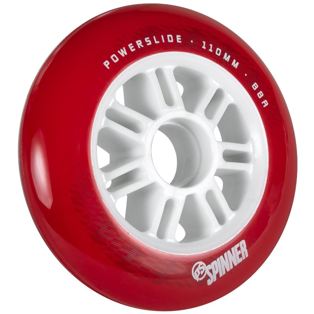 Playlife Spinner 110/88A Red 3-pack Powerslide - Urban Inline Skate Wheels