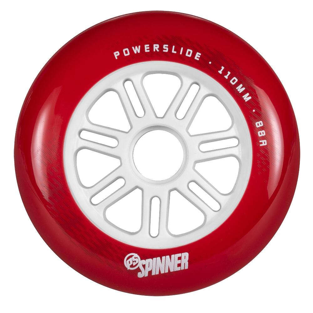 playlife Spinner 110/88A Red 3-pack Powerslide - Urban Inline Skate Wheels