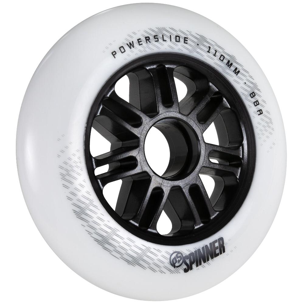 Playlife Spinner 110/88A White 3-pack Powerslide - Urban Inline Skate Wheels