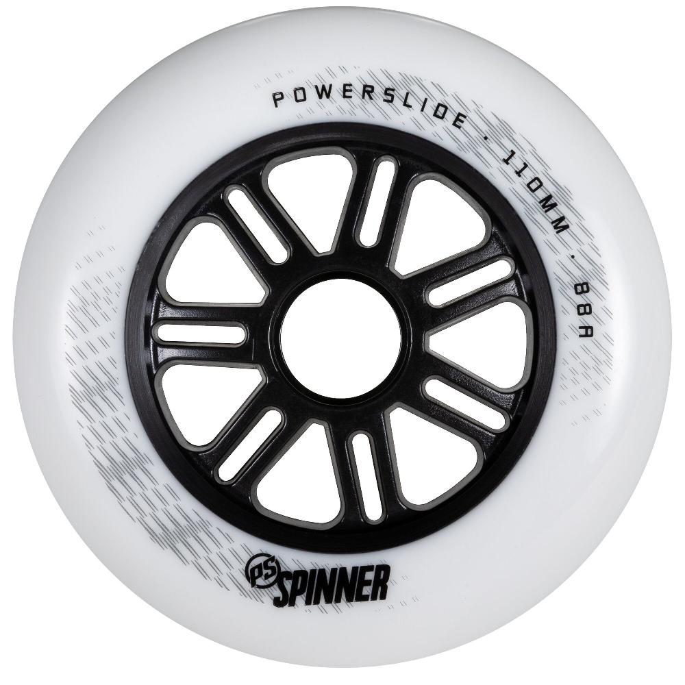 playlife Spinner 110/88A White 3-pack Powerslide - Urban Inline Skate Wheels