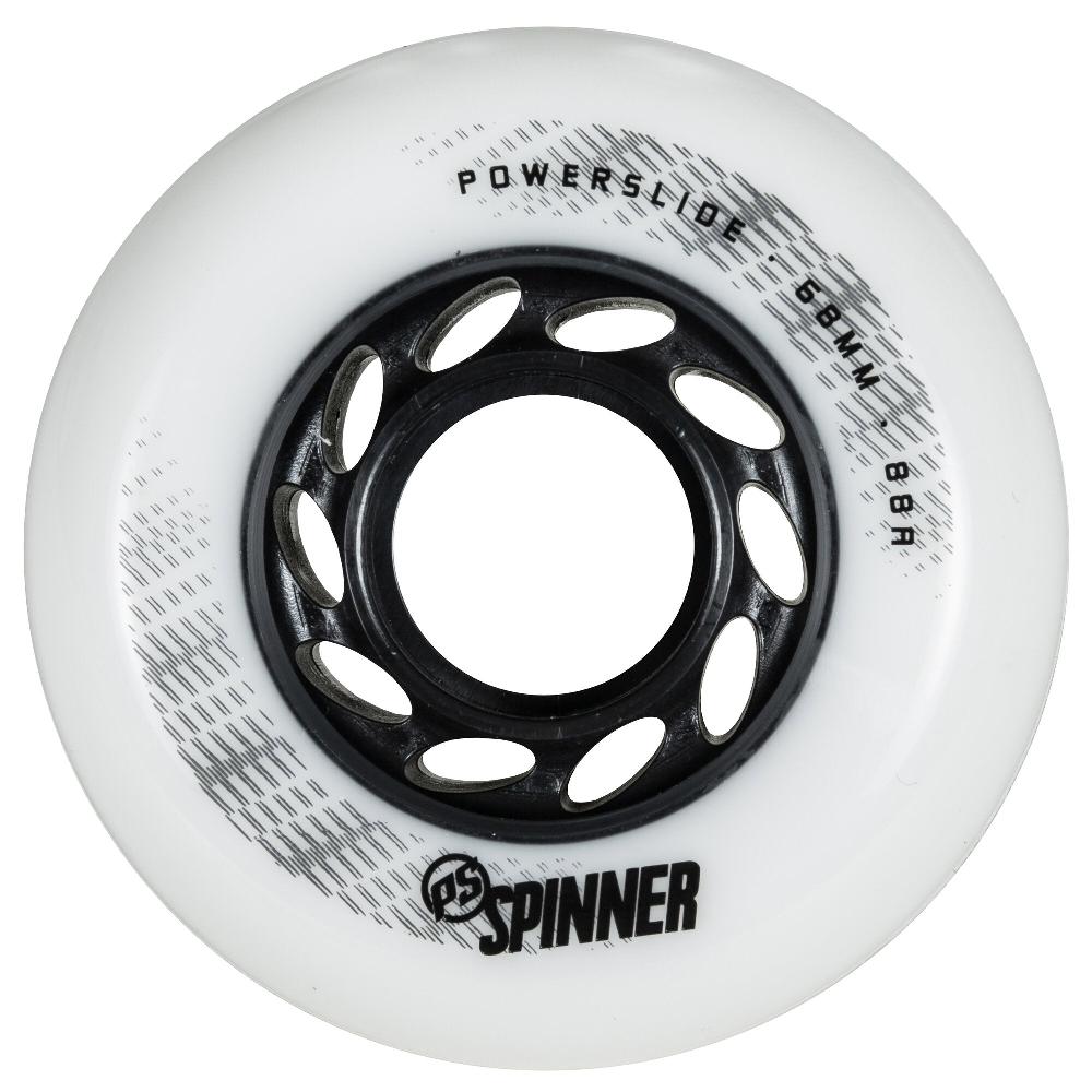 playlife Spinner 68/88A White 4-pack Powerslide - Urban Inline Skate Wheels
