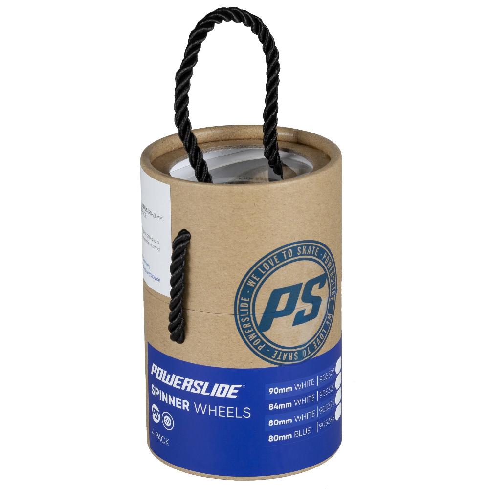 Playlife Spinner 72/88A White 4-pack Powerslide - Urban Inline Skate Wheels