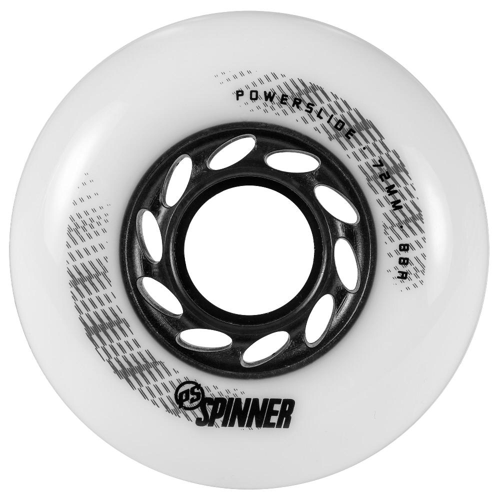 playlife Spinner 72/88A White 4-pack Powerslide - Urban Inline Skate Wheels