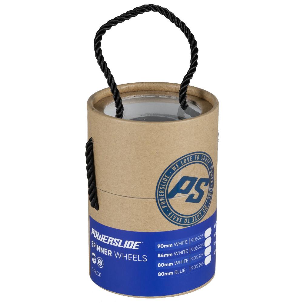 Playlife Spinner 76/88A White 4-pack Powerslide - Urban Inline Skate Wheels