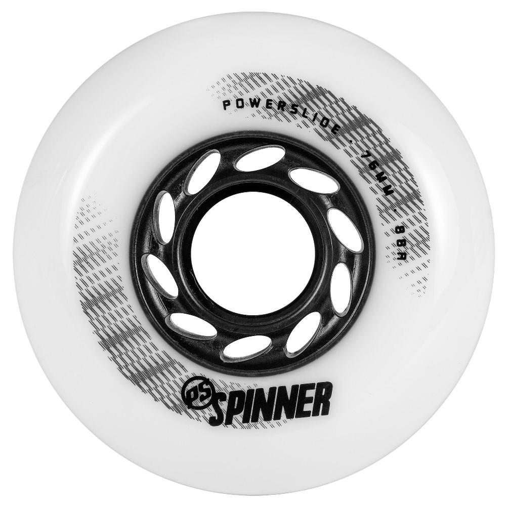 playlife Spinner 76/88A White 4-pack Powerslide - Urban Inline Skate Wheels