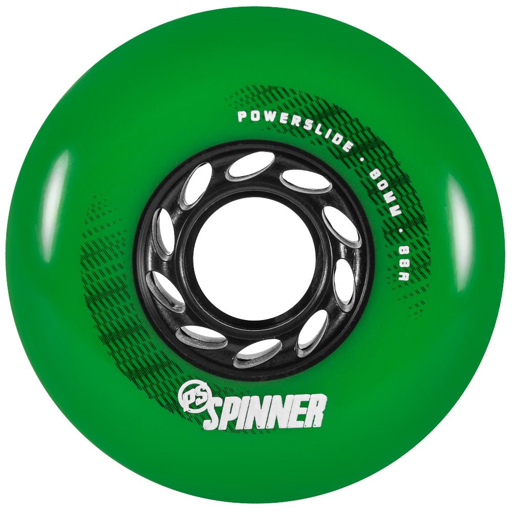 playlife Spinner 80/88A Green 4-pack Powerslide - Urban Inline Skate Wheels
