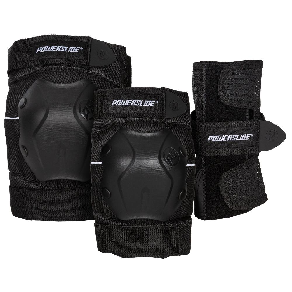 playlife Standard Black Set Powerslide - Inline Skating Protection