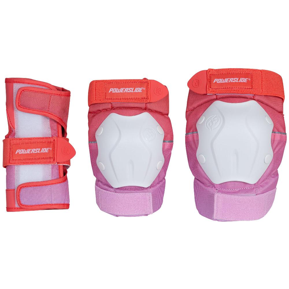 playlife Standard Women Set Red Pink Powerslide - Inline Skating Protection