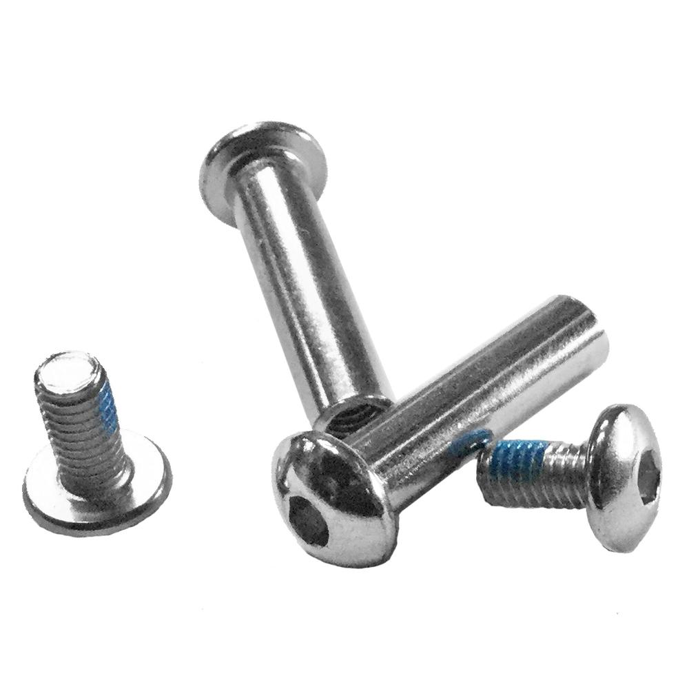 playlife Steel Double Axle for brake Hex 38mm/8mm Powerslide - Inline Skating Replacements