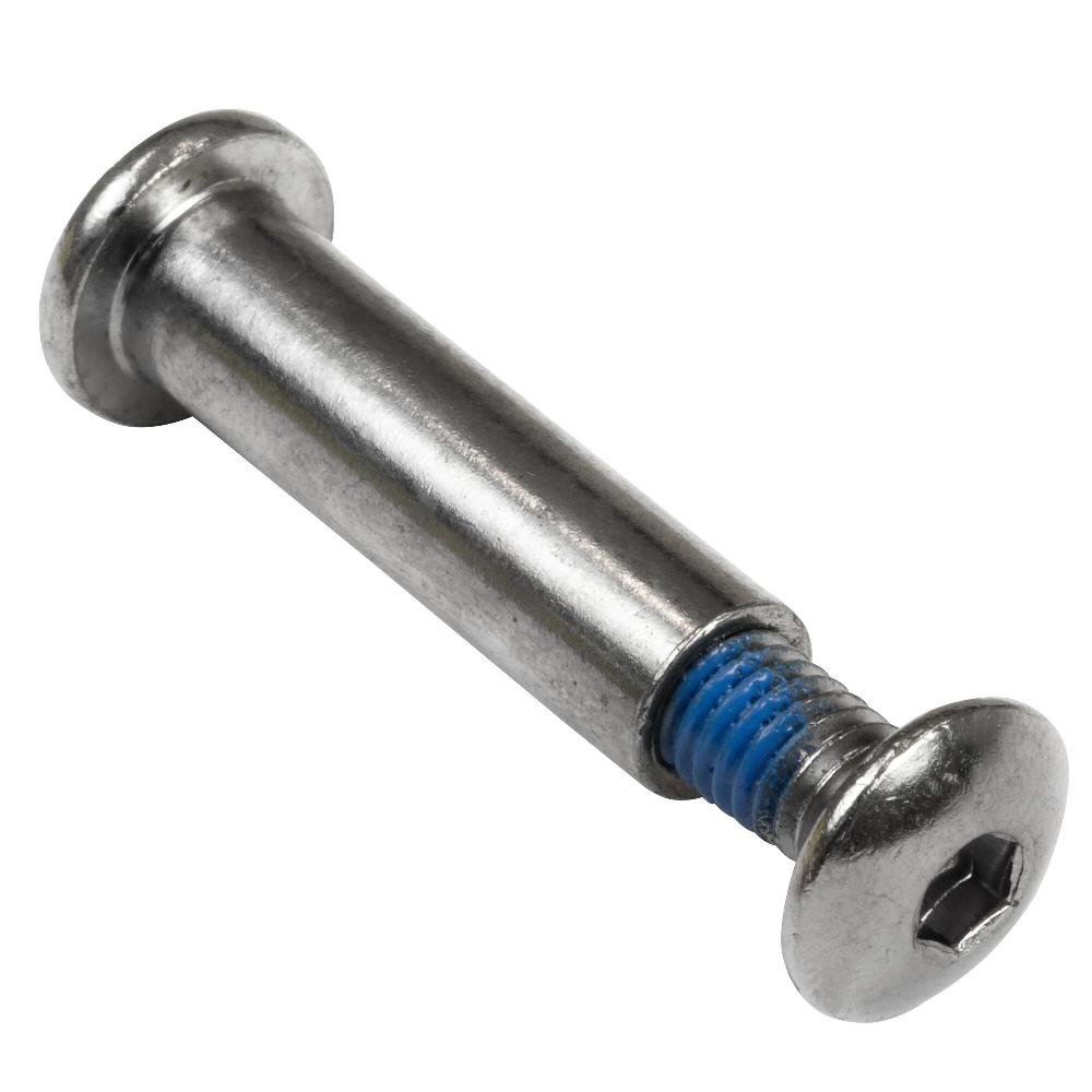 playlife Steel Double Axle Hex 28mm/8mm Powerslide - Inline Skating Replacements