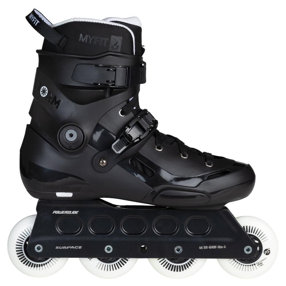 playlife Storm Black 80 Powerslide - Urban Inline Skates