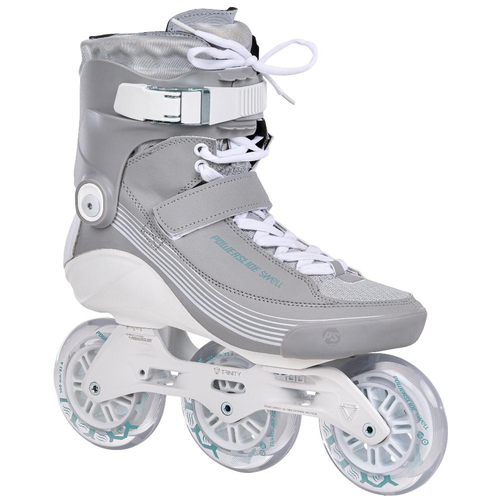 Playlife Swell Glacier Lake 100 - 3D Adapt Powerslide - Fitness Inline Skates
