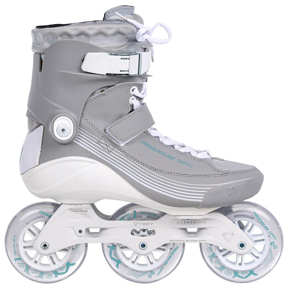 playlife Swell Glacier Lake 100 - 3D Adapt Powerslide - Fitness Inline Skates