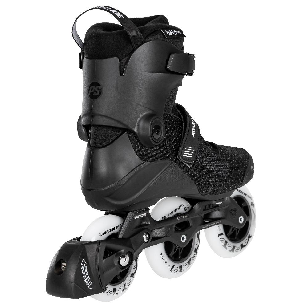 Playlife Swell Lite Black 100 Powerslide - Fitness Inline Skates