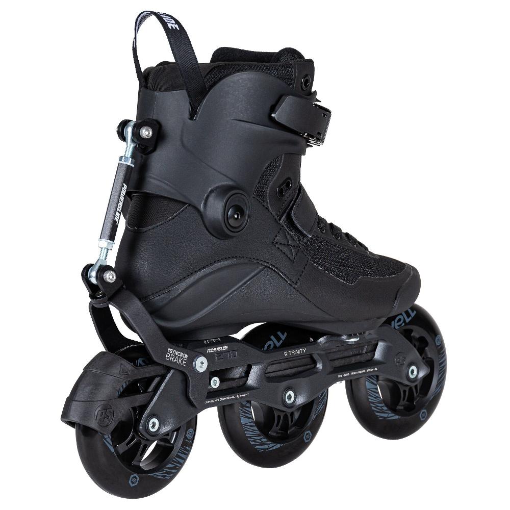 Playlife Swell Triple Black Syncro 110 Powerslide - Fitness Inline Skates