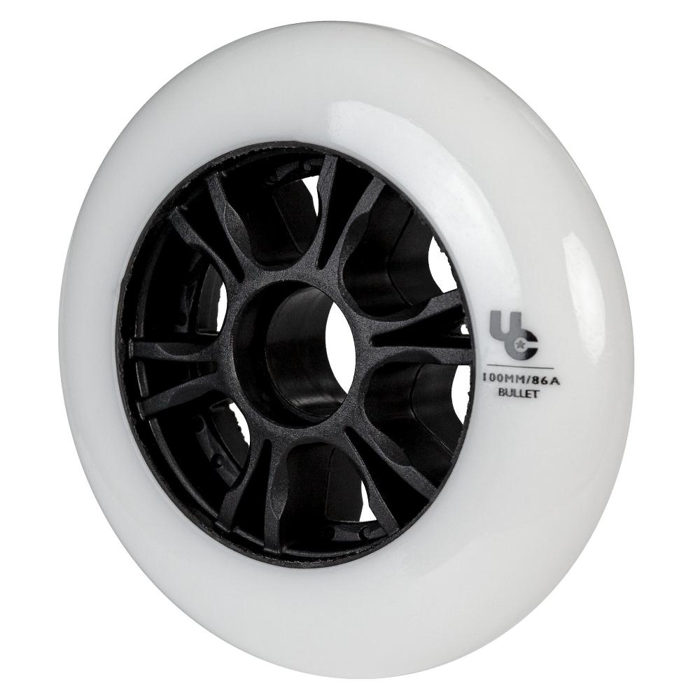 Playlife Team 100/86A White 4-pack Undercover - Urban Inline Skate Wheels