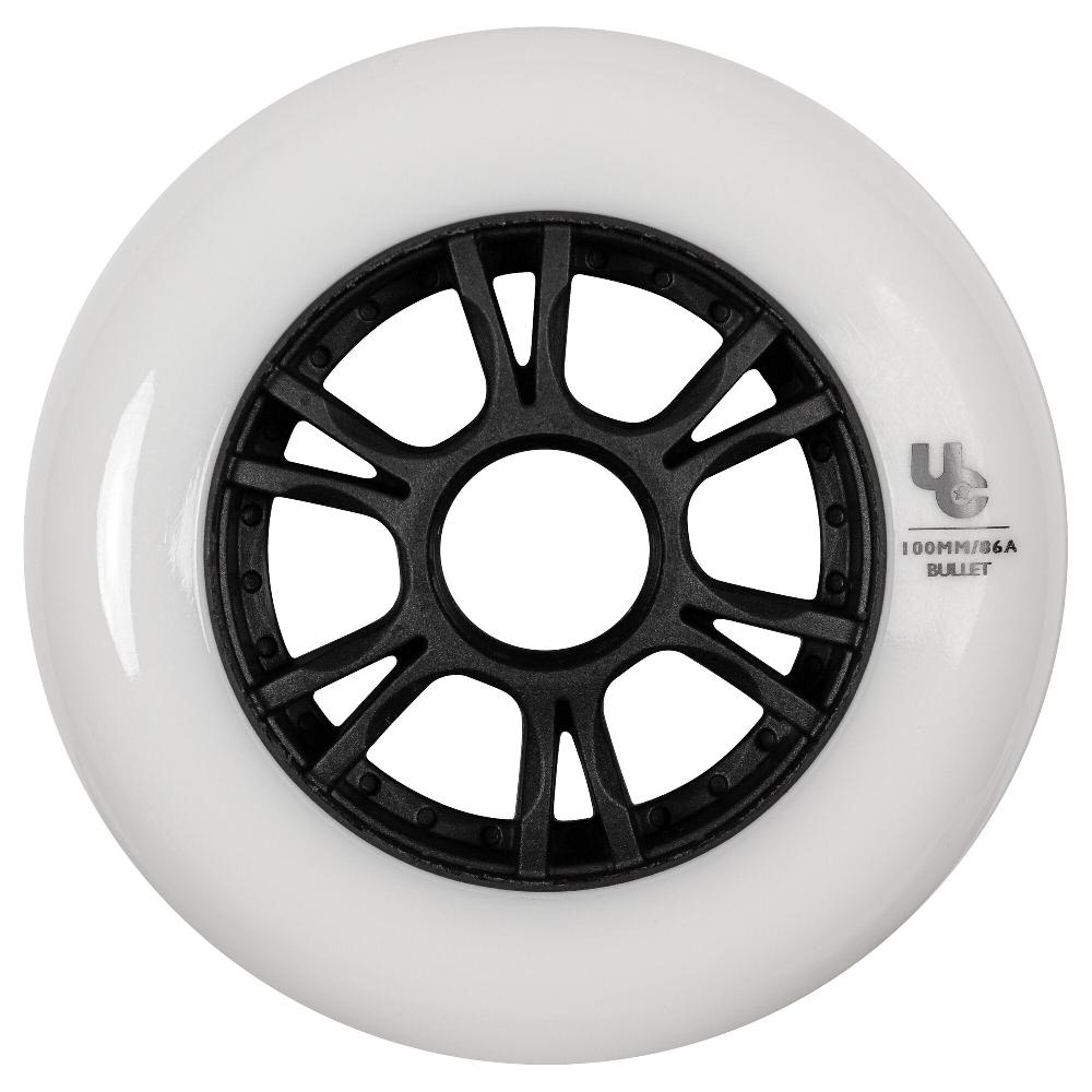 playlife Team 100/86A White 4-pack Undercover - Urban Inline Skate Wheels