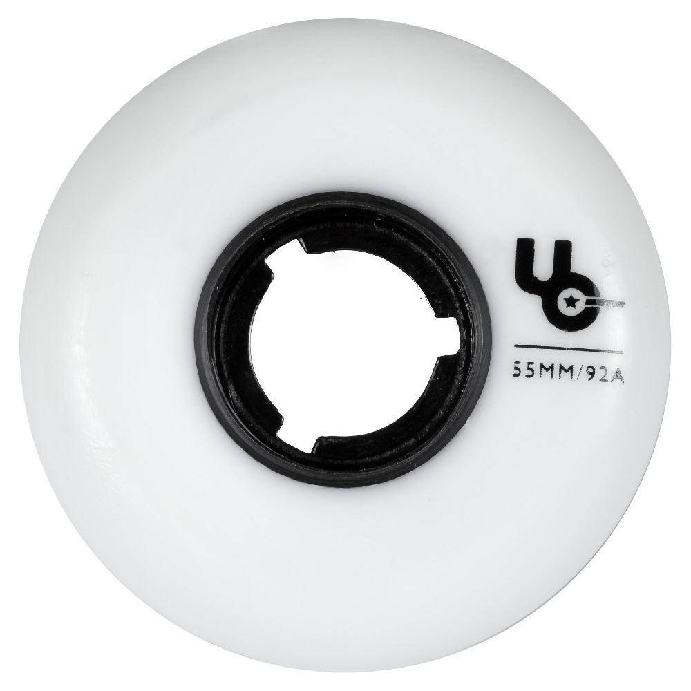 playlife Team 55/92A White 4-pack Undercover - Aggressive Inline Skate Wheels
