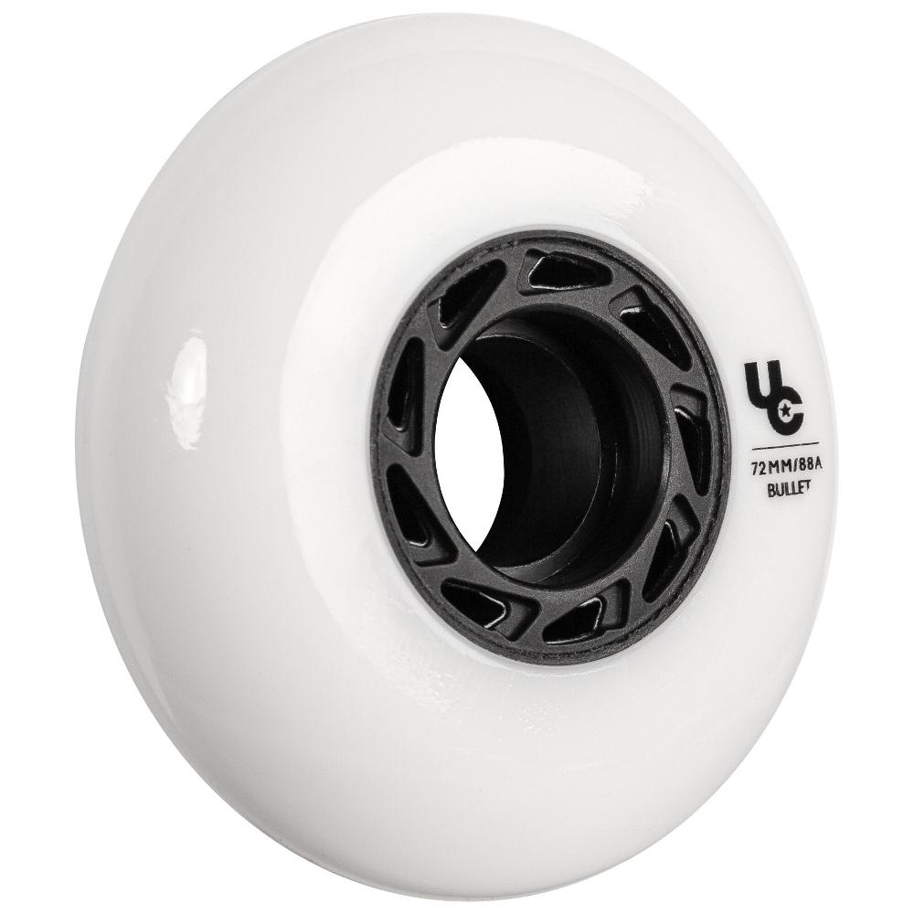 Playlife Team 72/88A White 4-pack Undercover - Urban Inline Skate Wheels