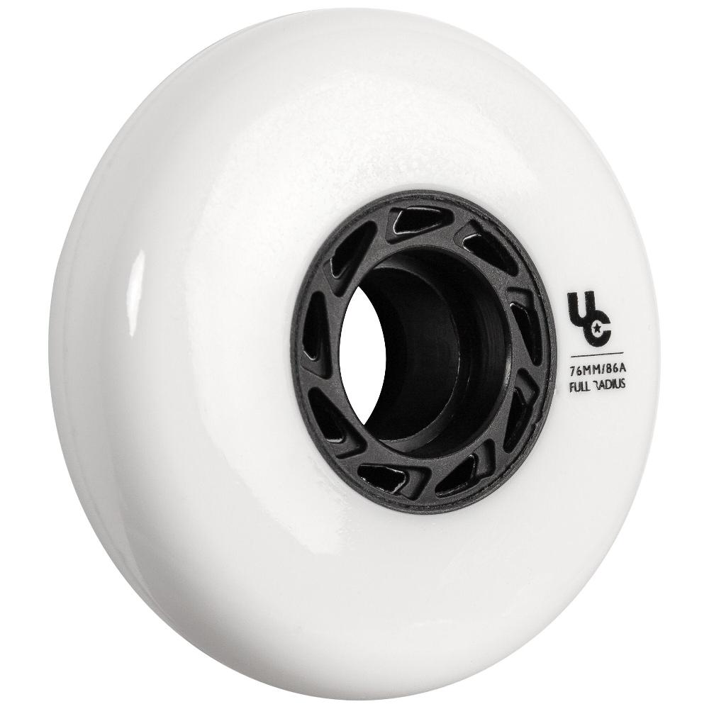 Playlife Team 76/86A White 4-pack Undercover - Urban Inline Skate Wheels