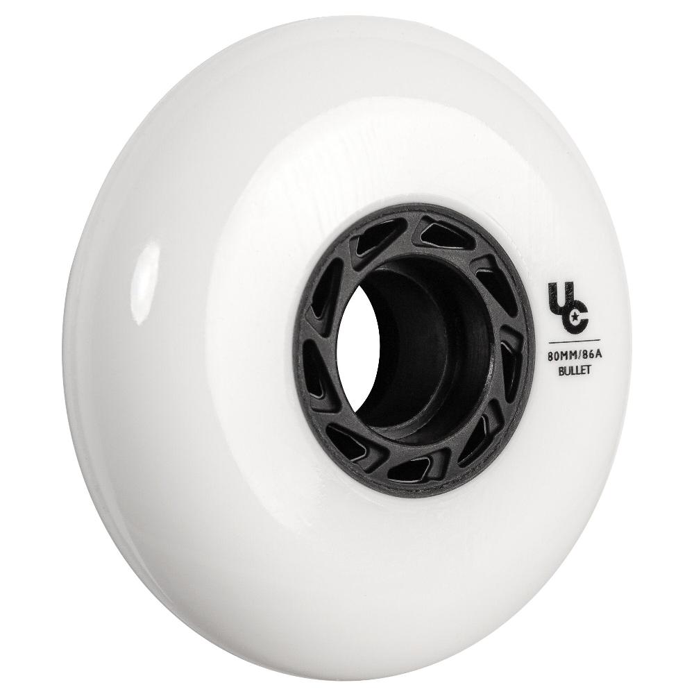 Playlife Team 80/86A White 4-pack Undercover - Urban Inline Skate Wheels