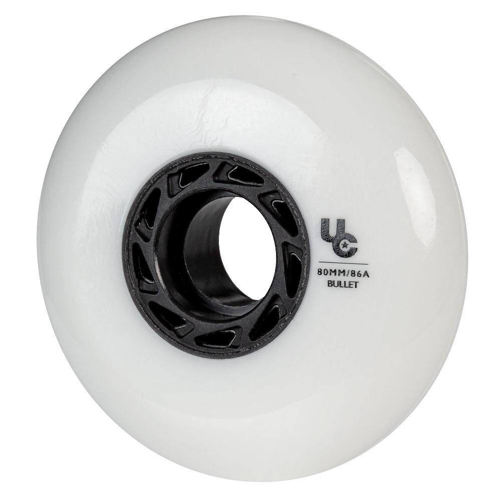 Playlife Team 80/86A White 4-pack Undercover - Urban Inline Skate Wheels
