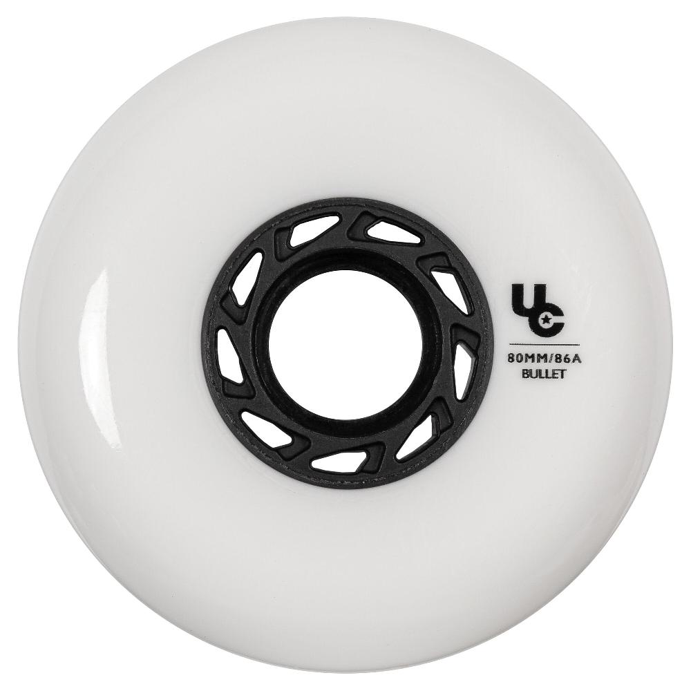 playlife Team 80/86A White 4-pack Undercover - Urban Inline Skate Wheels