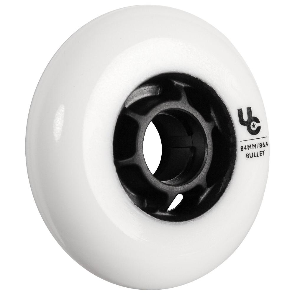 Playlife Team 84/86A White 4-pack Undercover - Urban Inline Skate Wheels