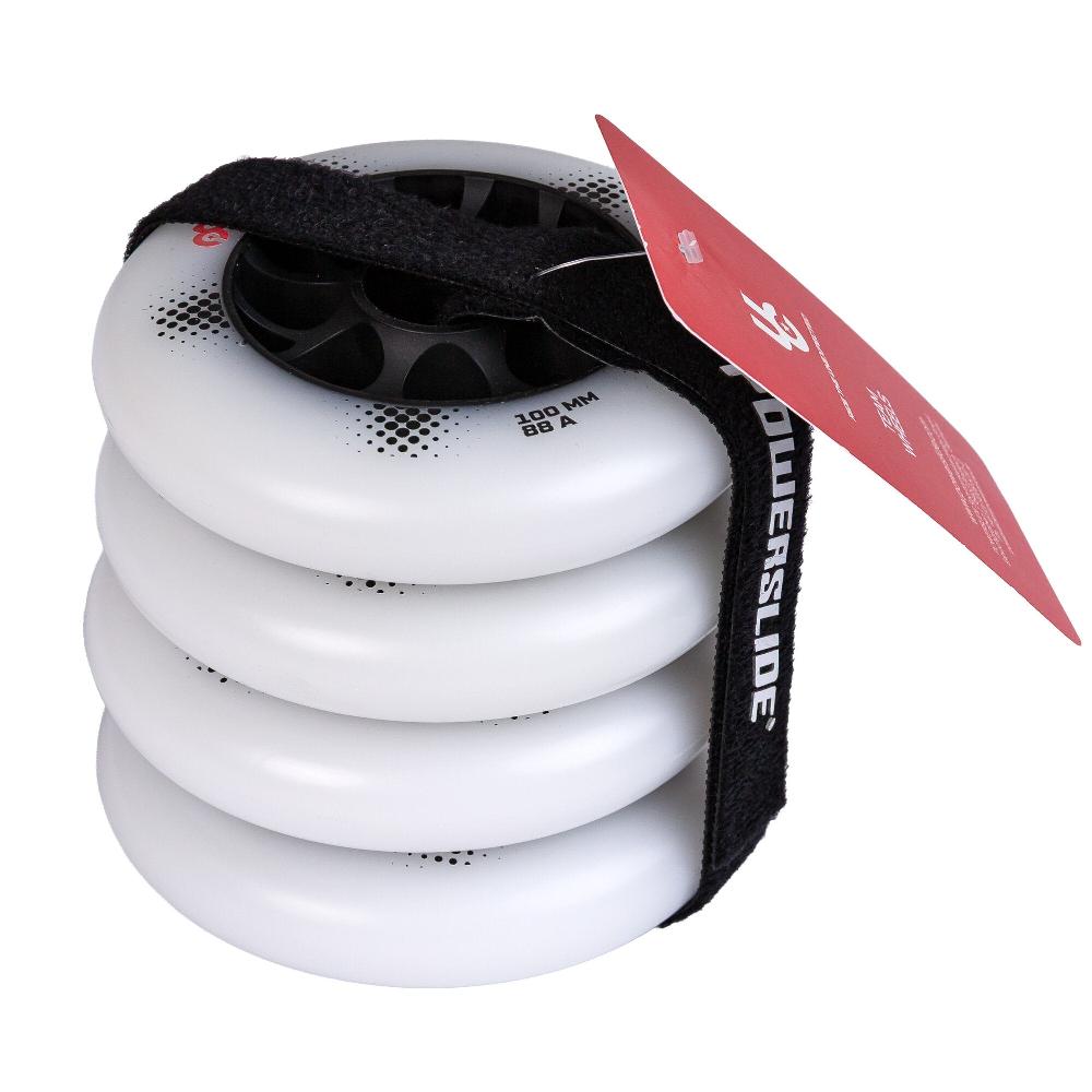 Playlife Team PRO 100/88A White 4-pack Undercover - Urban Inline Skate Wheels