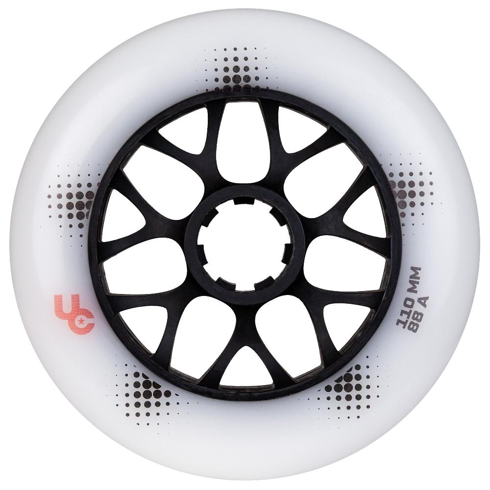 playlife Team PRO 110/88A White 3-pack Undercover - Urban Inline Skate Wheels