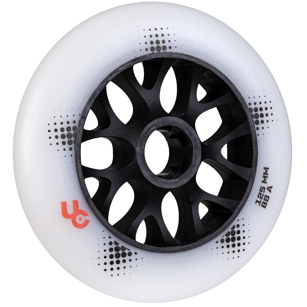 Playlife Team PRO 125/88A White 3-pack Undercover - Urban Inline Skate Wheels