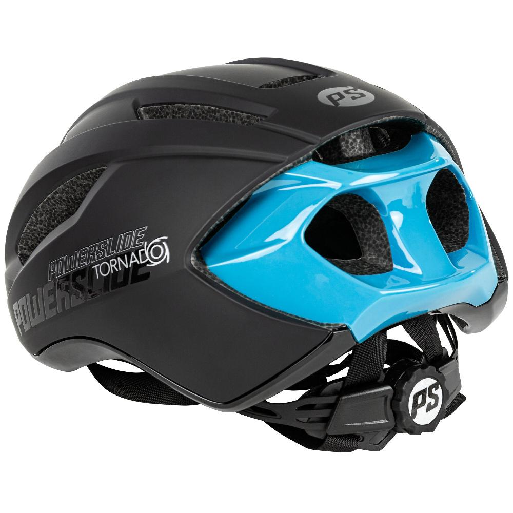 Playlife Tornado Black/Teal Powerslide - Inline Skating Helmets
