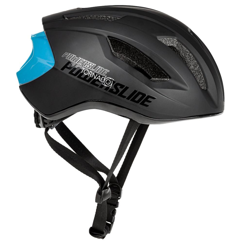 Playlife Tornado Black/Teal Powerslide - Inline Skating Helmets