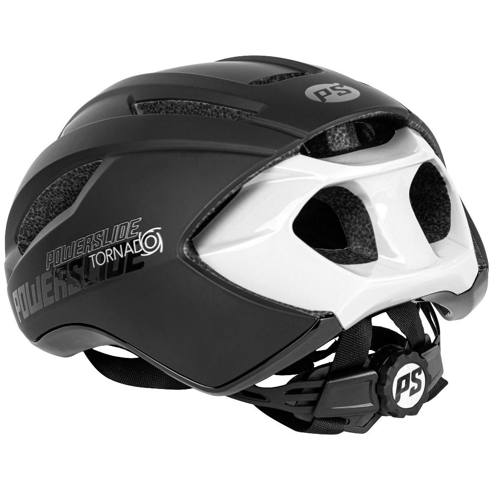 Playlife Tornado Black/White Powerslide - Inline Skating Helmets